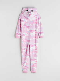 Kap??onlu Pel?? K?z ?ocuk Uyku Tulumu