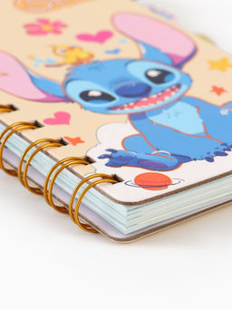 Подарочный набор: блокнот А6, 65 л, ручка, стикеры-наклейки, Стич