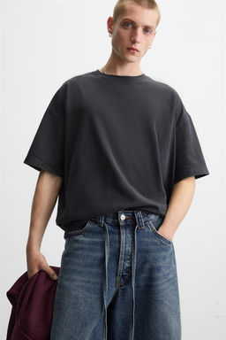 BASIC BOXY FIT T-SHIRT - Zara фото 36