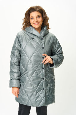 Пальто Anastasia Mak 1055-1 мох фото 5