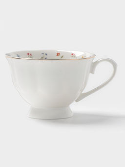 Чайная пара WY Flowers song, фарфор, 220 мл, белая