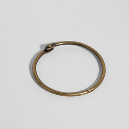 Кольцо для карниза, разъёмное, d=50/56 мм, 10 шт., цвет бронзовый