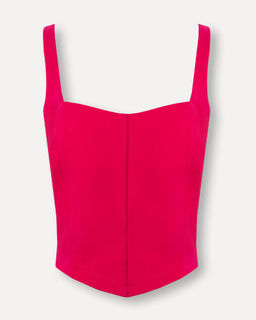 Приталенная блузка-топ корсетного кроя - Incity фото 12