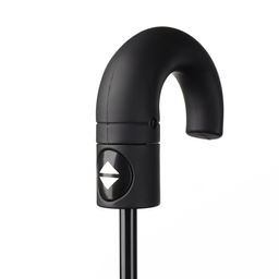 Зонт полуавтоматический Однотон, 3 сложения, 8 спиц, R = 48 см, цвет чёрный - Simaland фото 6