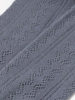 CONTE-KIDS MISS Ажурные колготки темно-серый - Conte elegant фото 4