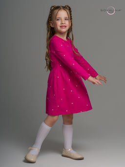 Платье Эля сердечки барби - Sovalina фото 17