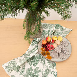 Набор полотенец 40х70 (3 шт.), саржа, Гарден графит ВБ 40х70 - Традиция фото 4