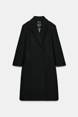 WOOL BLEND COAT ZW COLLECTION - Zara фото 8
