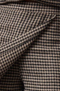 TRENDYOLMILLA Bej Kazayag? Desenli Dokuma Sort Etek TWOAW25SR00042  фото 4