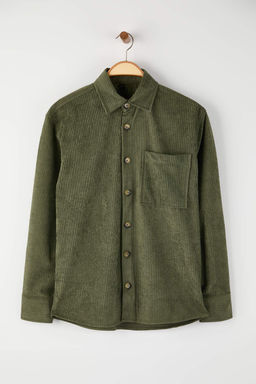 Haki Regular Erkek Gomlek TMNAW26GO00021