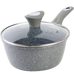 25076 Ковш алюм. 1,7л 18см с.кр МРАМОР/КРОШКА.Mayer&Boch.(х6) фото 2