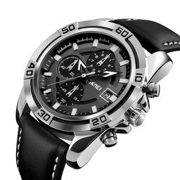 Часы наручные Skmei мужские 9156silver-black