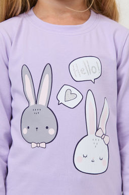 Хлопковая пижама для девочки Bonito  фото 5