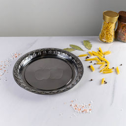 Блюдо 31 см металл с декором Яблоки /h=2.5/ DF-1130 /уп 200/ 0.135 - Галеонтрейд фото 8