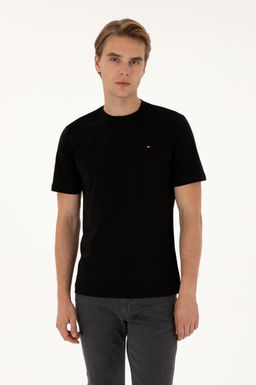 Erkek Siyah Basic Ti__rt