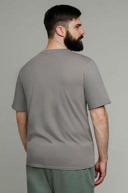 Арт. 67114/10 Футболка мужская 48-58 (6 шт) Цвет:серо-бежевый - Идеал фото 4