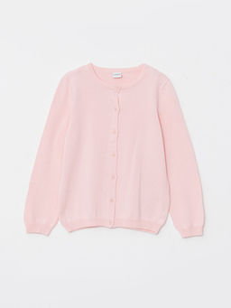 Bisiklet Yaka Basic Uzun Kollu K?z ?ocuk Triko H?rka