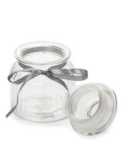 FLEUR Банка стеклянная с крышкой 650мл ABF135W