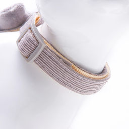 Комплект амуниции с игрушкой, M, поводок 120 х 1,5 см, серый - Пижон фото 5