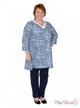 Туника Модель №392 размеры 50-80 - Plusmoda фото 5