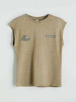 Bisiklet Yaka Erkek ?ocuk Atlet