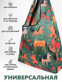 Мод.3, Сумка-майка Принт (SM3pr). Хеппихорс НОВИНКА!!! - Moshna фото 5