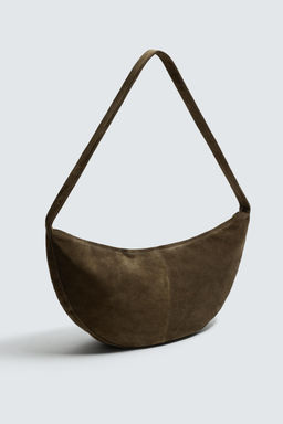 LEATHER SHOULDER BAG - Zara фото 10