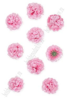Головки цветов 5 см (10 шт) SF-7874, розовый