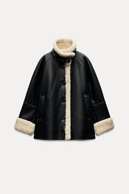 ZW COLLECTION DOUBLE-FACED JACKET - Zara фото 6