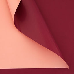 Пудровая плёнка двусторонняя Бордо + персик, 50 мкм 0.5 х 10 м - Дарите счастье фото 10