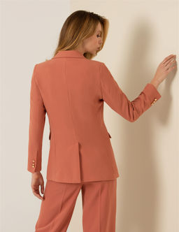 Turuncu Kruvaze Ceket - Pierre cardin фото 2