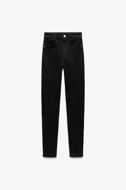 TRF HIGH-WAIST SKINNY JEANS - Zara фото 16