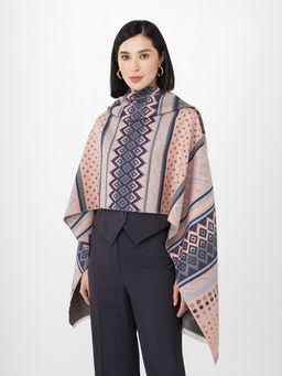 в составе ШЕРСТЬ и КАШЕМИР Большой, мягкий, теплый однотонный двусторонний палантин. - Tantino фото 3