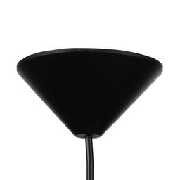 Подвес «Конус» BR 00268, 1×15 Вт, Е27, чёрный/дымчатый, 25×25×15 см