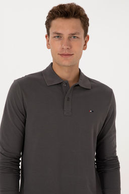 Erkek Gri Basic Sweatshirt - U.s. polo assn фото 2