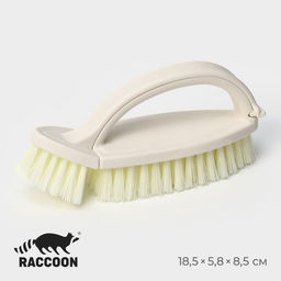 Щётка утюжок для уборки двойная Raccoon Breeze, 2 шт., 18.55.88.5 см, ворс 2.7 см, молочная