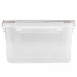 Контейнер для продуктов пластмассовый Экстра ЛОК. S Cotton 1,1л, 16,3х11,8х9,4см, подходит для СВЧ (Россия) - Домашняя мода фото 3