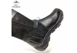 Монголки детские черные, литая подошва