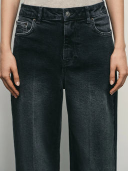 Джинсы wide leg со складками / Zarina фото 5