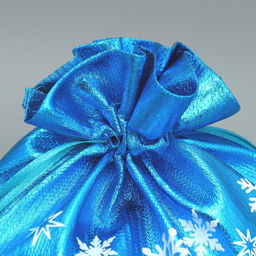 Цена за 10 шт. Мешочек подарочный парча «Новогоднее желание», 20 х 30 см +/- 1.5 см