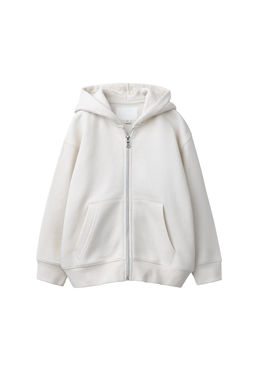 SUDADERA CREMALLERA B?SICA / Crudo - Zara фото 8