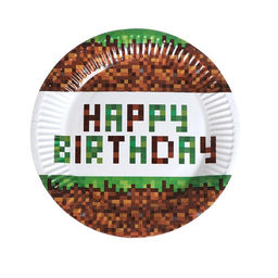 Одноразовая посуда «Happy birthday!», 6 тарелок, 6 стаканов