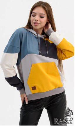 Худи "Колорблок" Цвет:как на фото