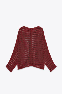 POINTELLE KNIT SWEATER - Zara фото 6