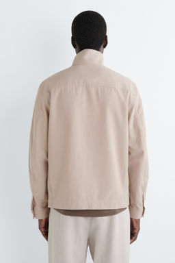 SOBRECAMISA DE TWILL DE ALGOD?N CON CREMALLERA - H&m фото 4