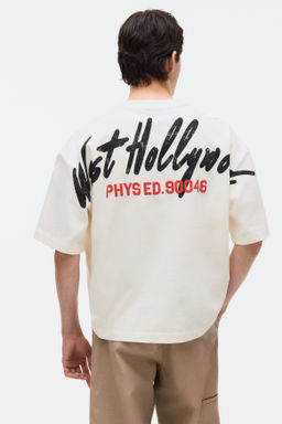 Camiseta estampada Oversized Fit - H&m фото 3