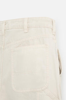 SPLATTER CARPENTER POCKET TROUSERS - Zara фото 9