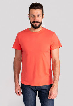 Футболка мужская короткий рукав GREG G145-RD-9012 (коралл)