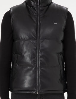 Siyah Deri Yelek - Pierre cardin фото 7