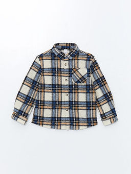 Uzun Kollu Ekose Desenli Erkek Bebek Oduncu G?mlek